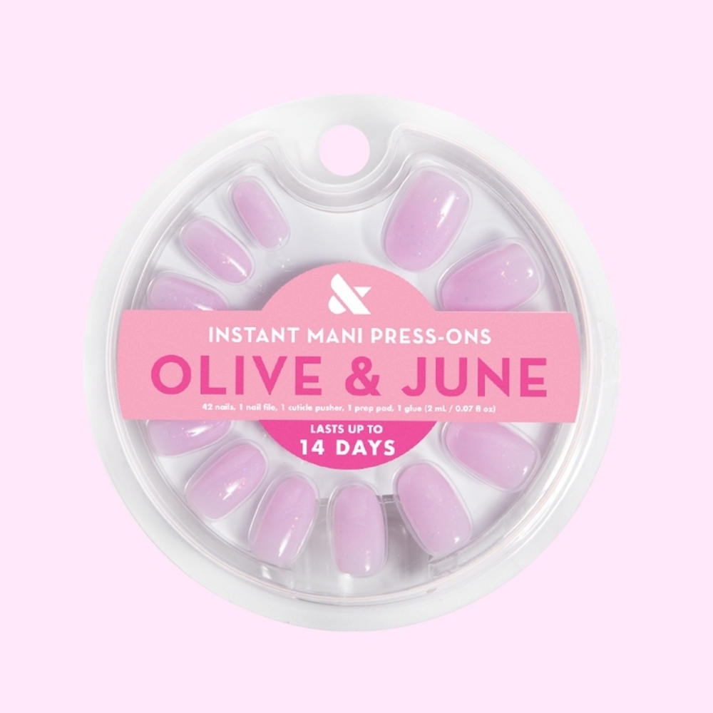 Instant Mani Press-Ons - Light Pink